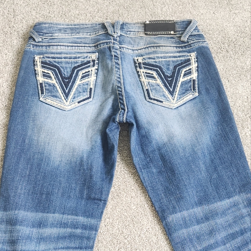 Vigoss The Chelsea Women's Capri Jeans Size 7/8 Lengh 21
